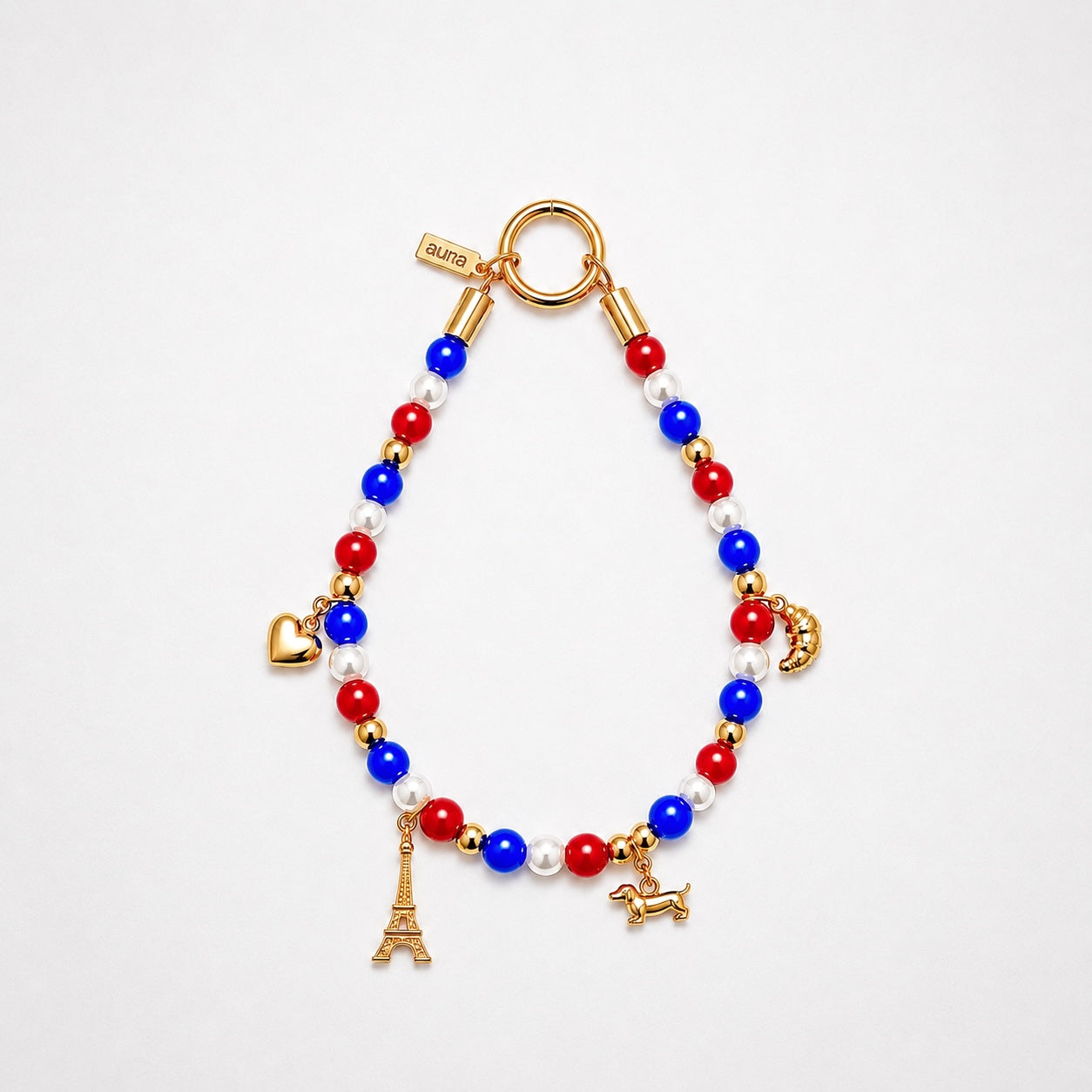 Collier en perles pour chien French Kiss