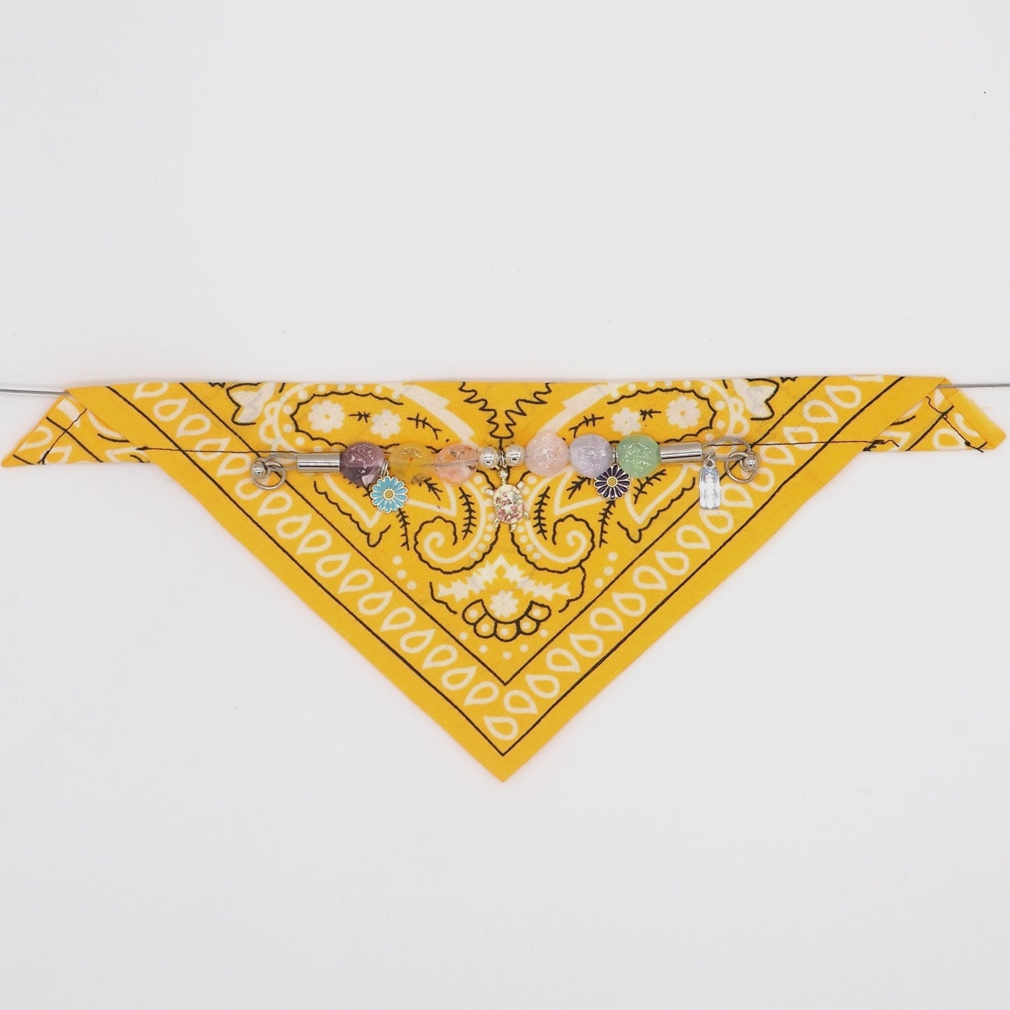 犬と猫用のイエローアリゾナバンダナカラー