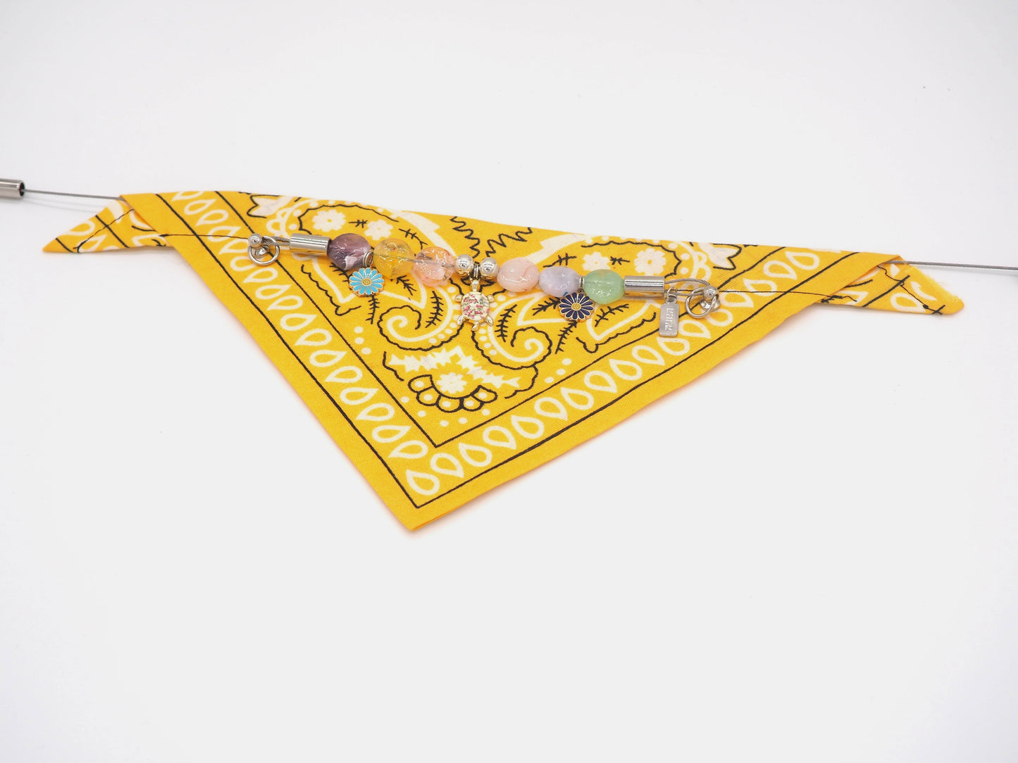 犬と猫用のイエローアリゾナバンダナカラー