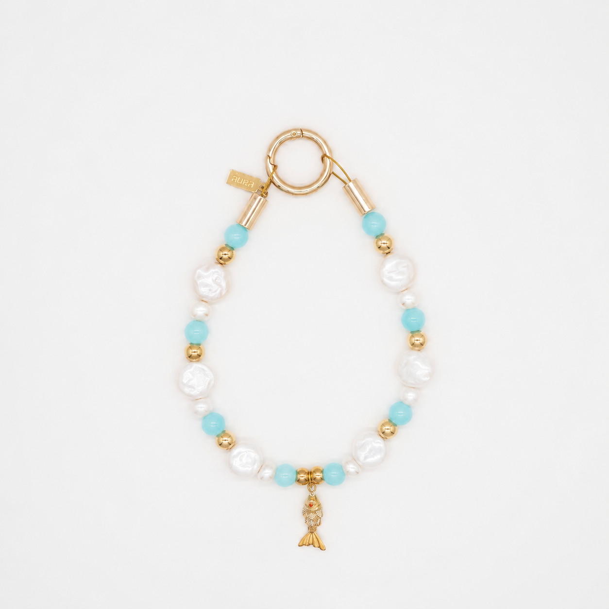 Collier en perles pour chien French Riviera