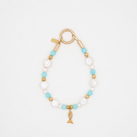 Collier en perles pour chien French Riviera