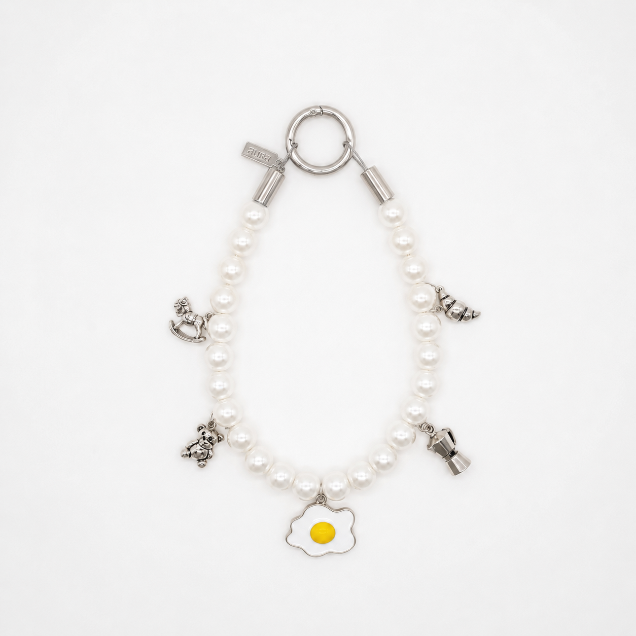 Collier en perles pour chien French Morning