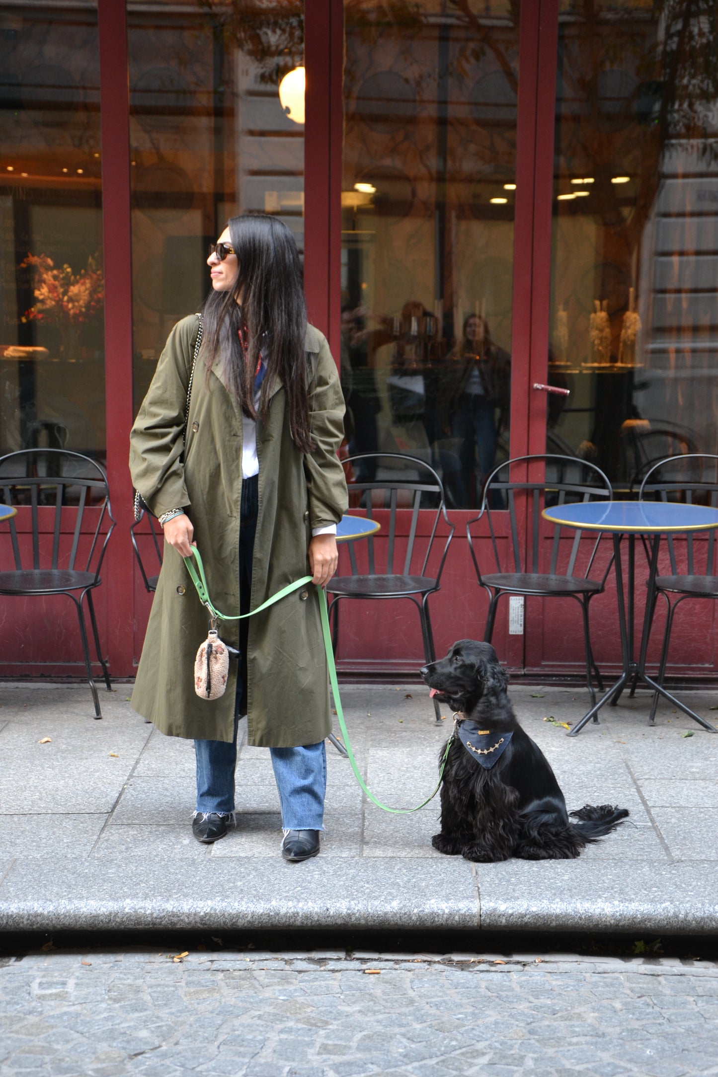 Bandana-Collier 100% denim Star Kid pour chiens