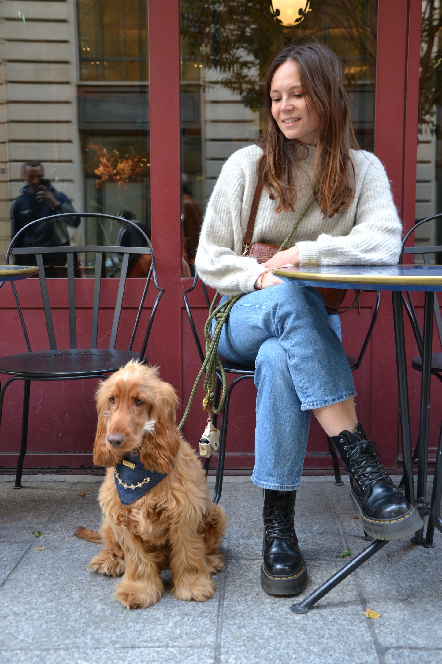 Bandana-Collier 100% denim Star Kid pour chiens
