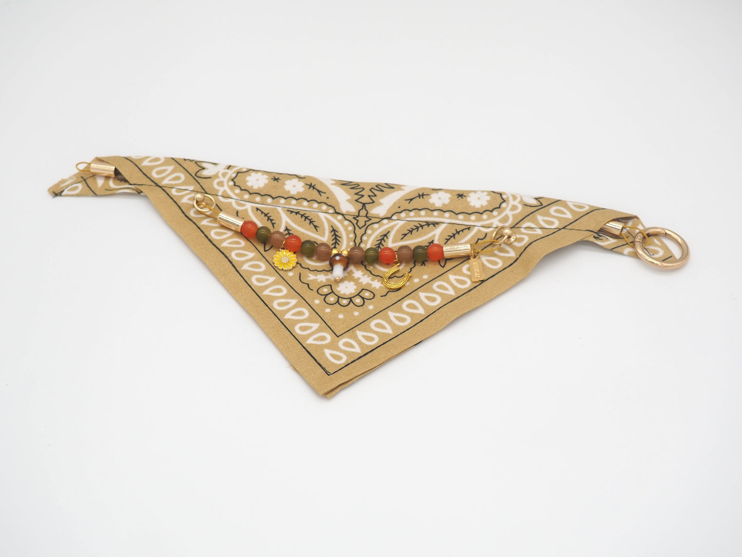 犬と猫用のイエローアリゾナバンダナカラー