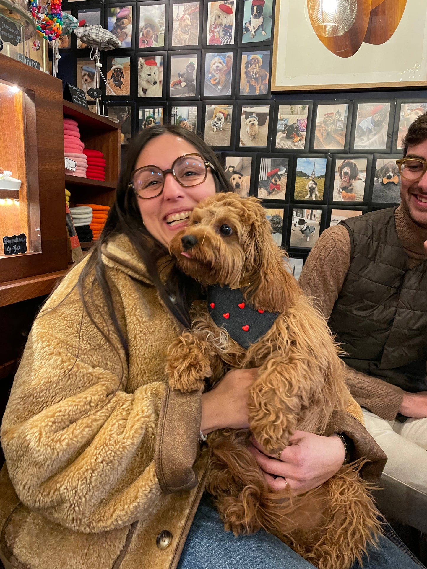 Bandana-Collier Cupidon pour chiens