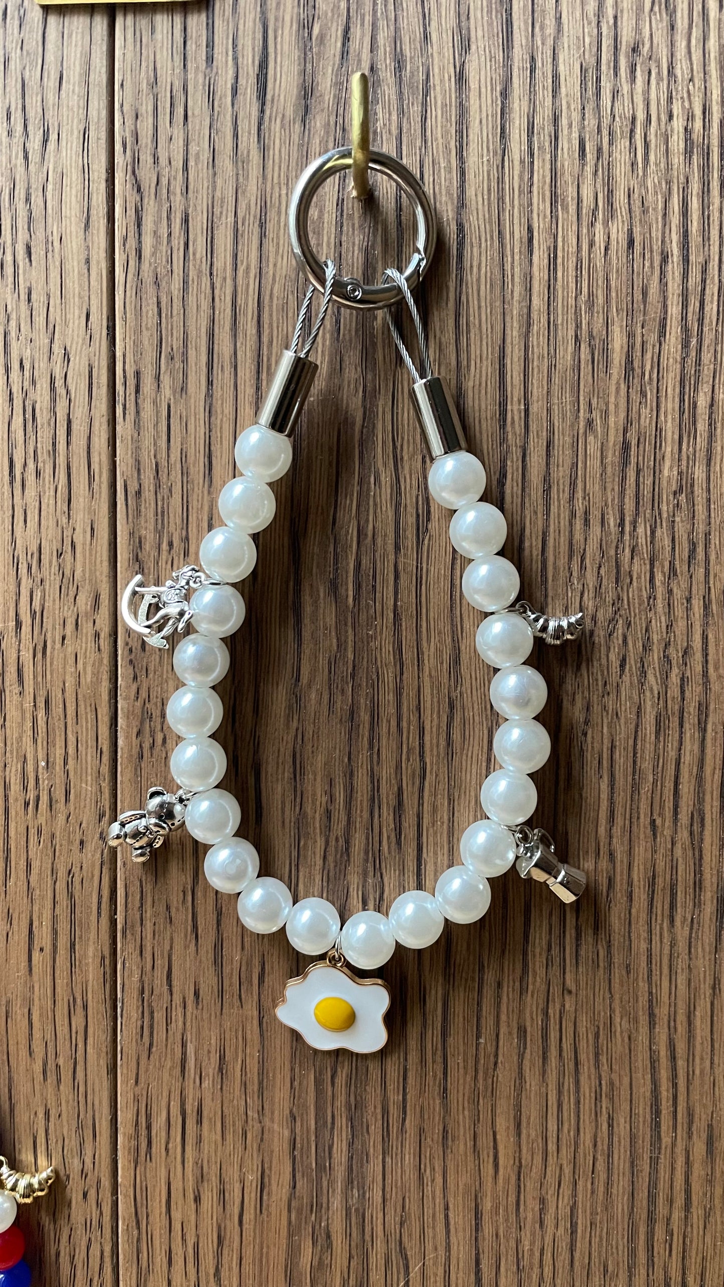 Collier en perles pour chien French Morning