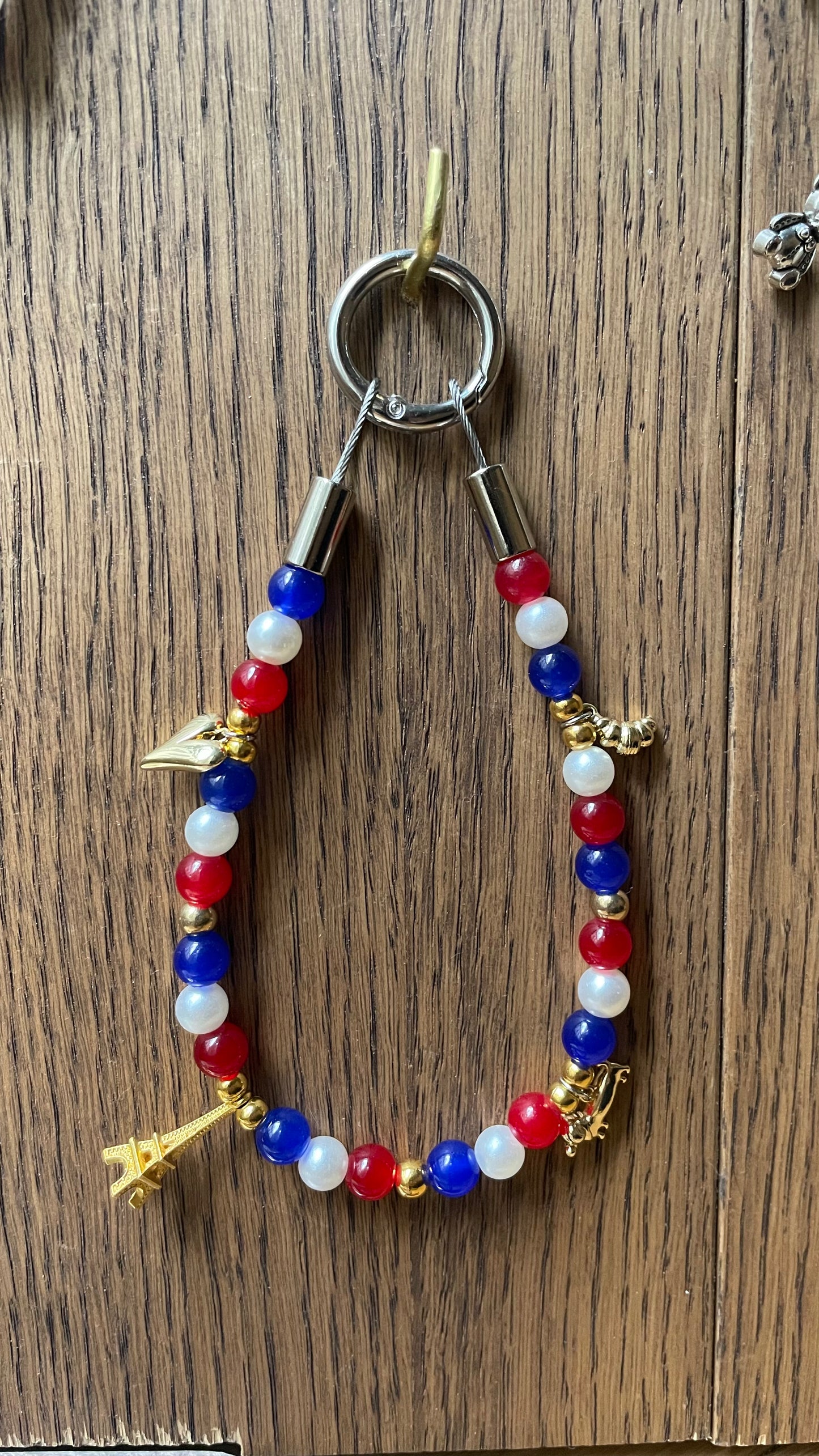 Collier en perles pour chien French Kiss