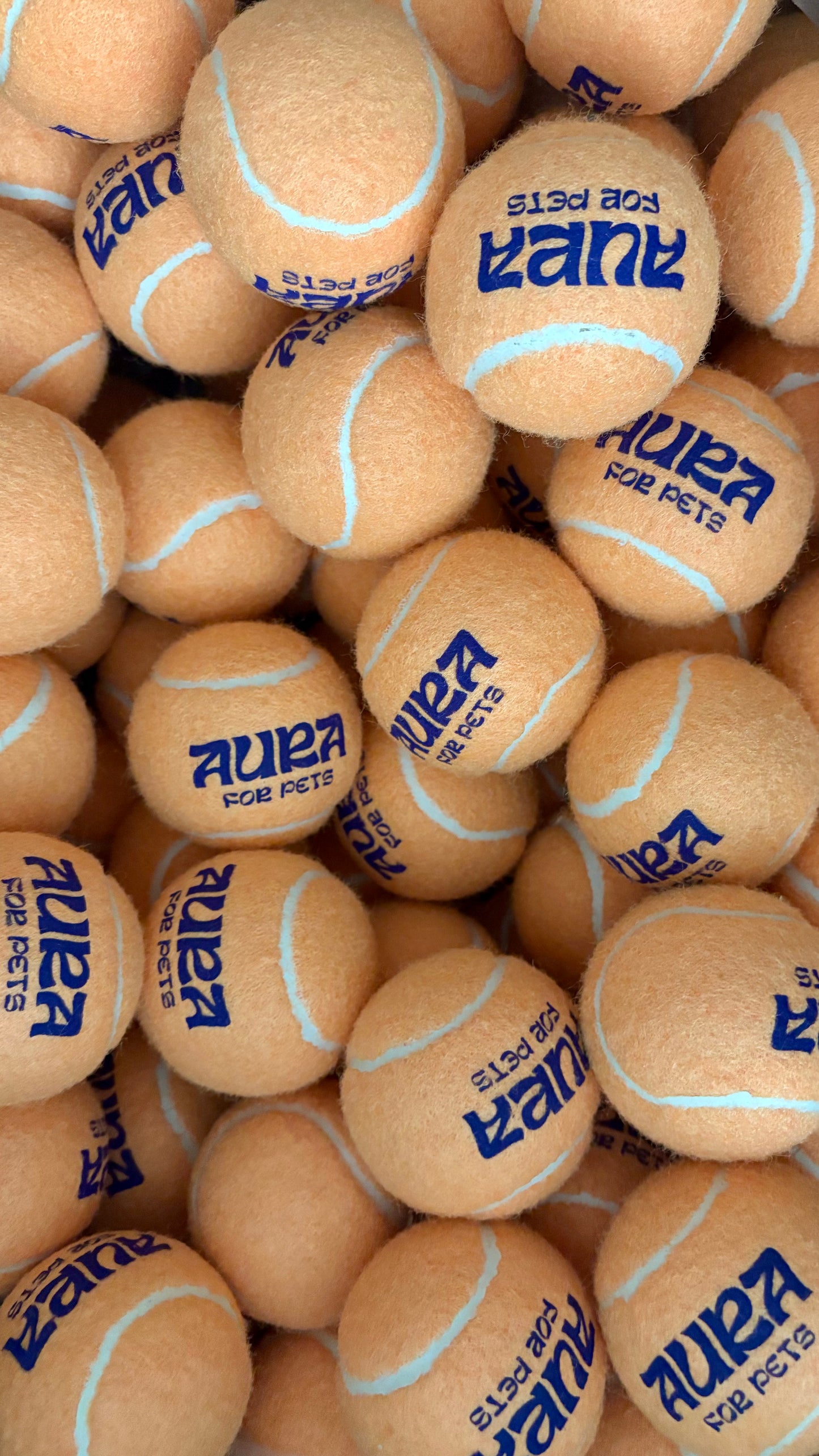 Pink tennis ball for Dogs and Cats