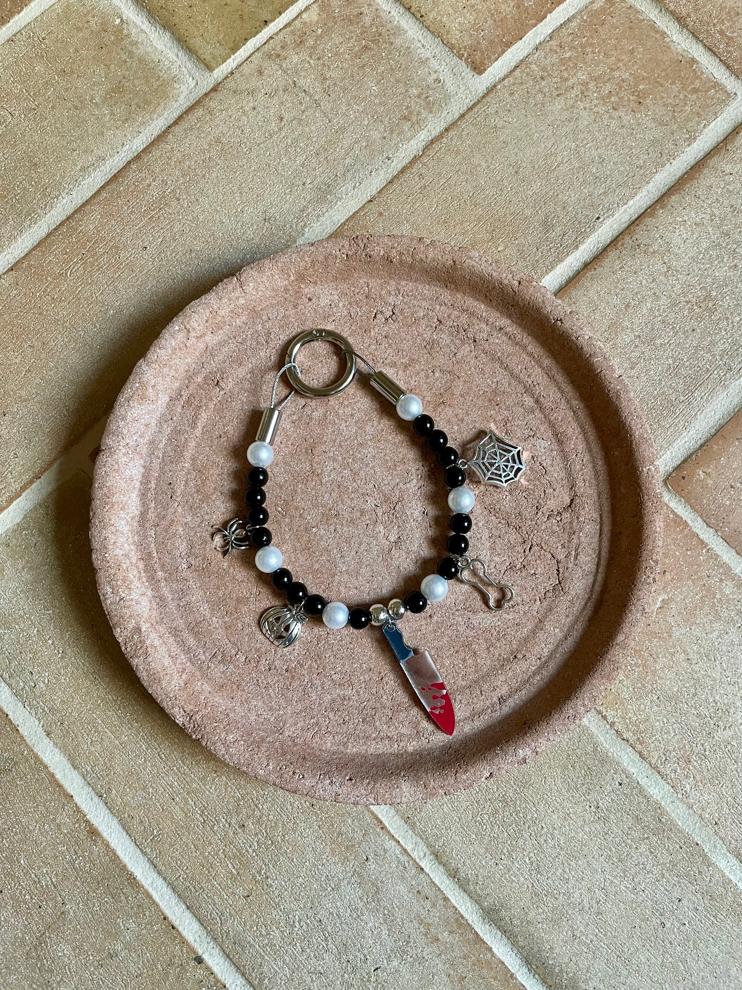 Collier en perles pour chien et chat spécial Halloween