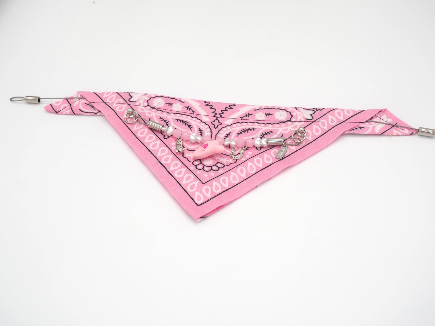 ロージージェーン ピンク バンダナカラー 犬猫用