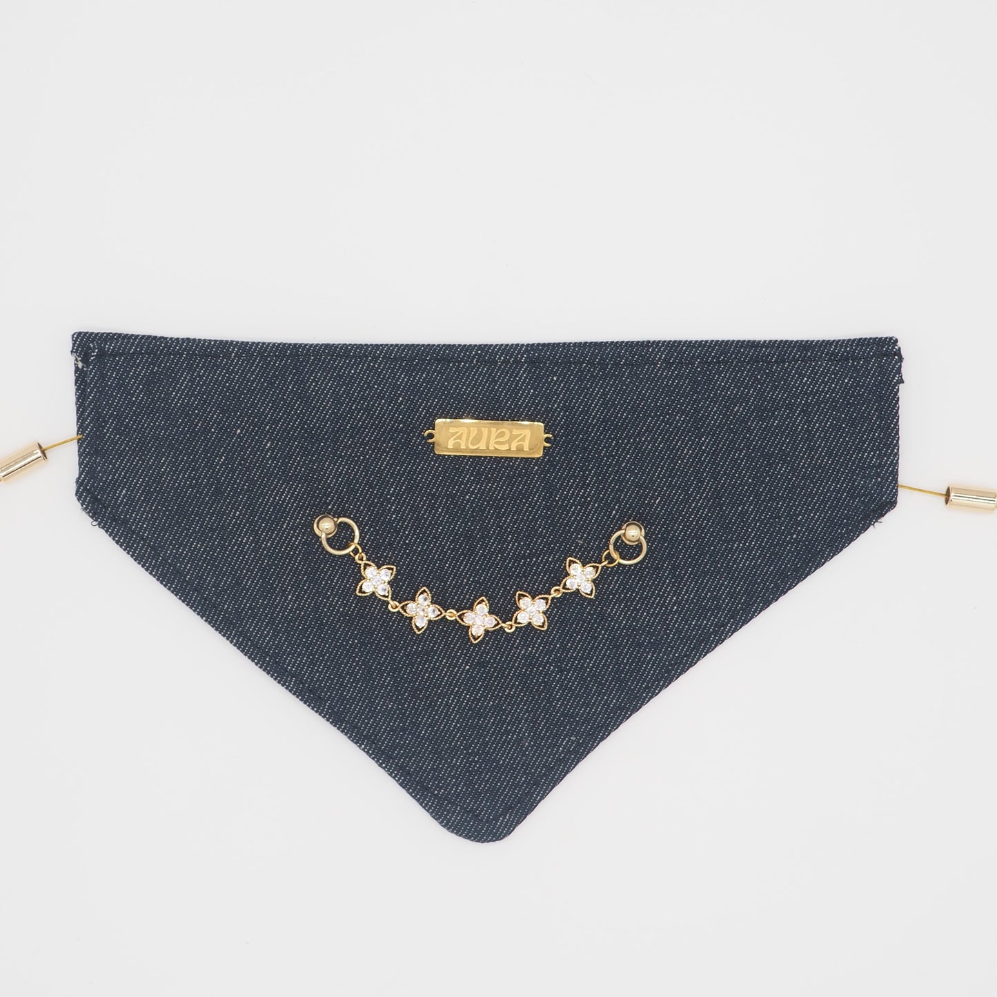 Bandana-Collier 100% denim Star Kid pour chiens