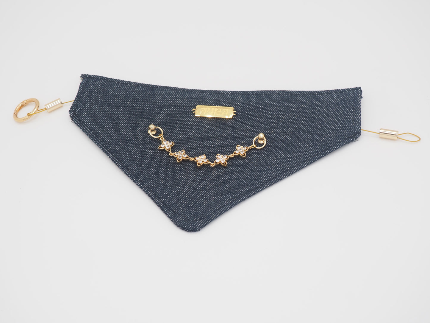 Bandana-Collier 100% denim Star Kid pour chiens