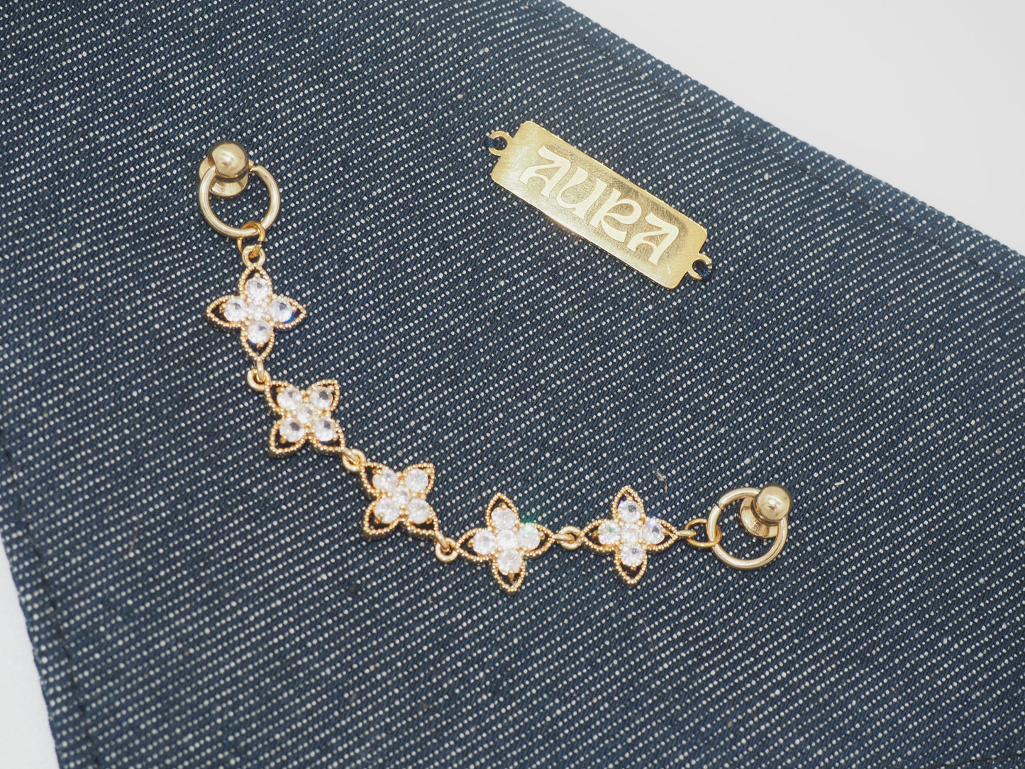 Bandana-Collier 100% denim Star Kid pour chiens