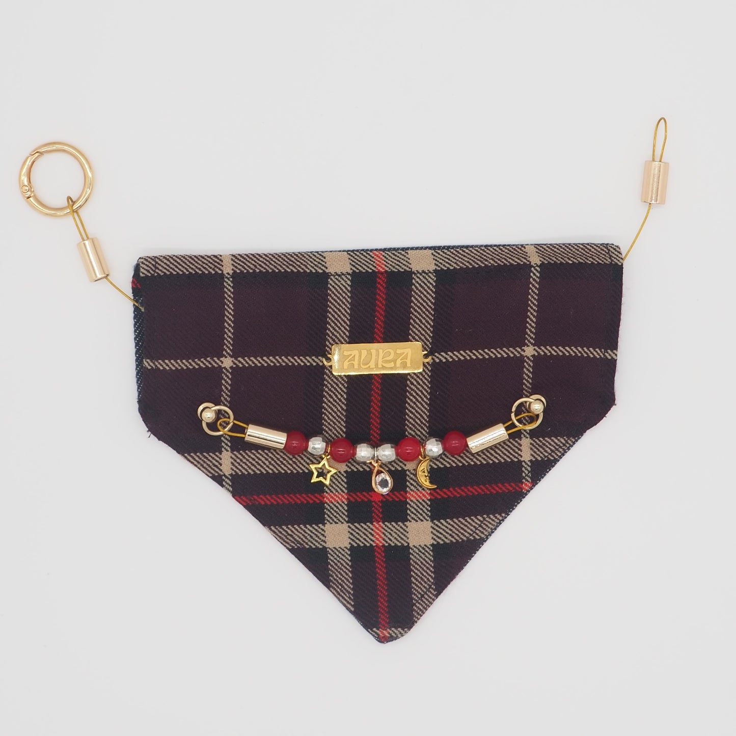 Tartan Bandana Necklace Jewelry